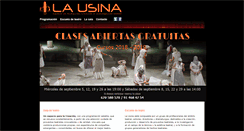 Desktop Screenshot of lausina.es